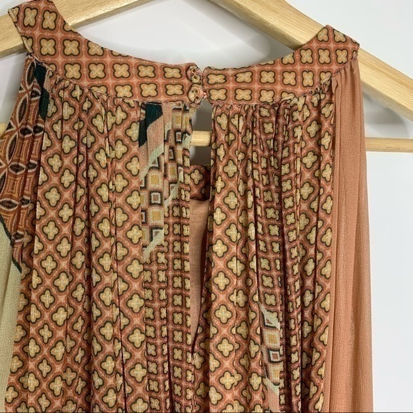 Anthropologie Nikita Mhaisalkar Abstract Halter Maxi Dress - Picture 4 of 13